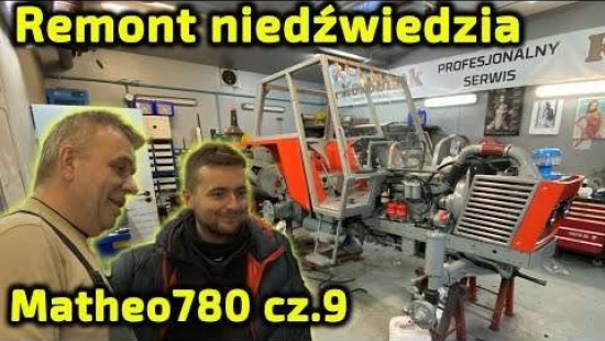 Embedded thumbnail for Ursus Matheo780 cz.9 -Niespodziewana wizyta-Gruby remont niedźwiedzia-Korbanek odpicuje Ci ciągnik