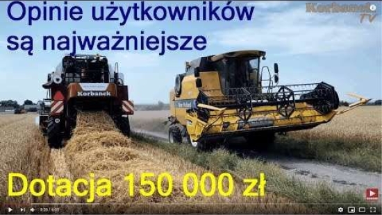 Embedded thumbnail for Opinie użytkowników kombajnów-a teraz DOTACJA 150 000 zł na wymianę STAREGO kombajnu na NOWY