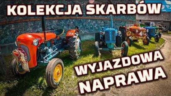 Embedded thumbnail for Odwiedziłem pasjonata starych ciągników -Było warto- Naprawiłem tam ciągnik MF i kombajn Fendt