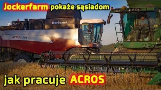 Embedded thumbnail for Spotkali się w grochu Jockerfarm w Rostselmash-u Ariel w John Deere,  Emil w New Holland