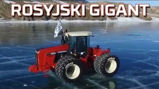 Embedded thumbnail for Rostselmash Traktor GIGANT z Rosji 439 KM | MOCNY Ciągnik