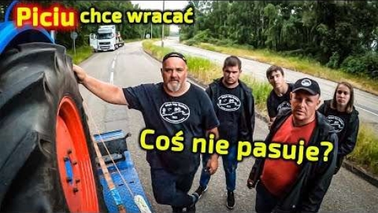 Embedded thumbnail for Piciu załadował 4 stare ciągniki i jedzie z nimi do Tarnowa Podgórnego