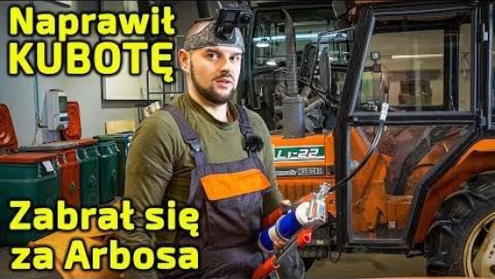 Embedded thumbnail for Naprawił Kubotę - Zabrał się za Arbosa - Serwis zimą pracuje