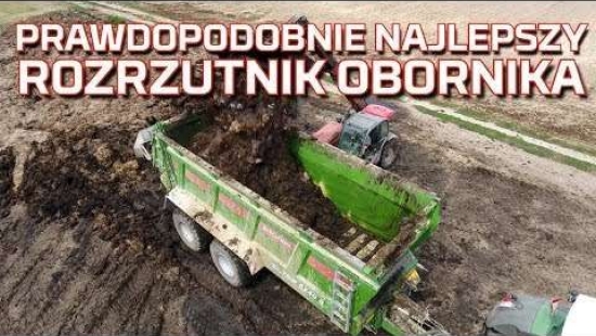 Embedded thumbnail for Rolnik kupił prawdopodobnie NAJLEPSZY rozrzutnik obornika na świecie | Bergmann TSW 6240