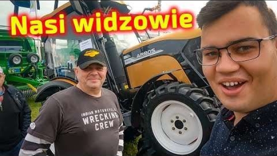 Embedded thumbnail for Widzowie kanału Paweł Korbanek tym razem na ekranie Targi Agroshow Bednary 2021