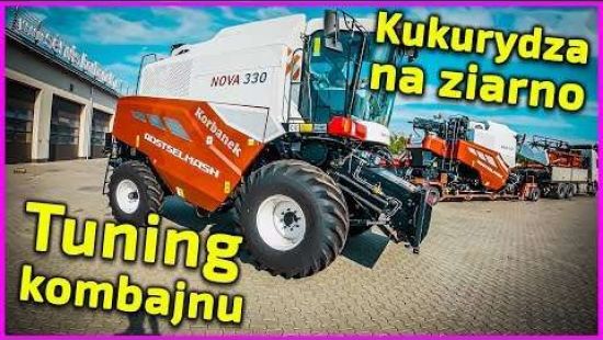 Embedded thumbnail for Kombajn przezbrojony na kukurydzę Jak to się robi? ile czasu zajmuje?