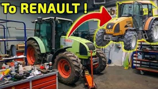 Embedded thumbnail for Ciągnik Claas po latach -wrócił do naszego warsztatu -Co łączy Claasa z Renault?
