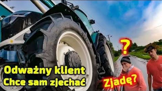 Embedded thumbnail for Do odważnych świat należy Rolnik sam zjedzie ciągnikiem Deszcz, błoto, rozładunek na szosie