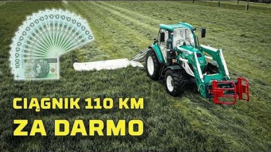 Embedded thumbnail for 150 000 zł DOTACJI od 3 czerwca- za tyle można kupić Arbosa 110 KM [ciągnik za darmo]