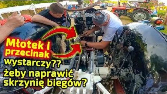 Embedded thumbnail for Daj mi młotek i przecinak  Skrzynia padła w Ursus 328 Bałtyk trip traktor