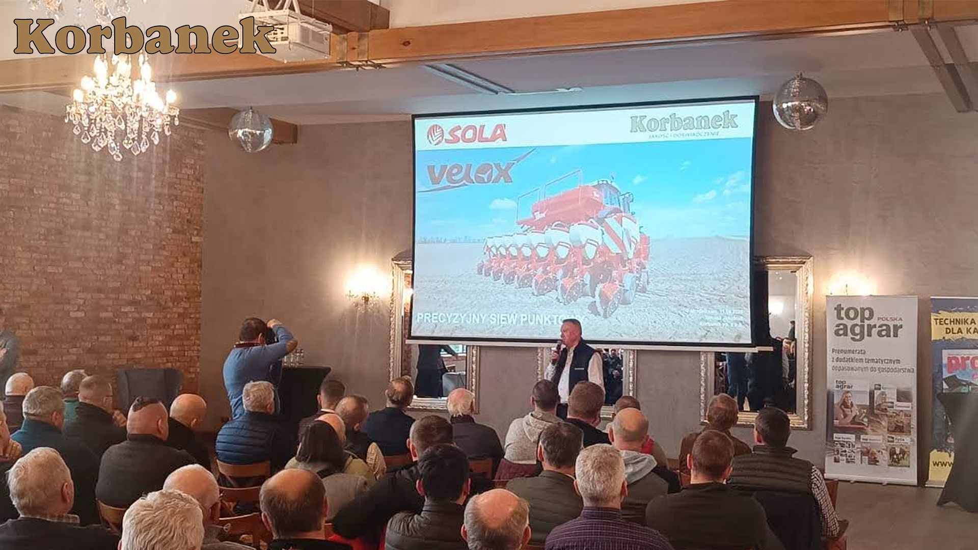 Prezentacja rozwiązań technicznych siewnika punktowego SOLA VELOX