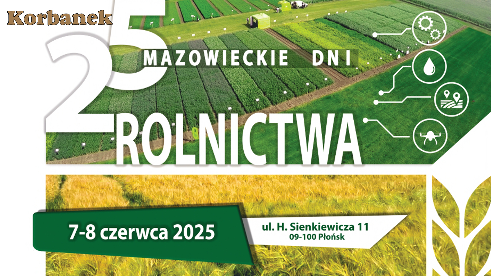 Na targach w Płońsku na stoisku Rol-Brat będzie można zobaczyć maszyny z oferty Korbanek