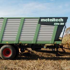 Przyczepa objętościowa SILO 40, 50 są produkowane przez Metaltech w ofercie firmy Korbanek