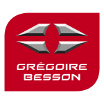 Logo kwadratowe Gregoire Besonn producent pługów i agreagtów