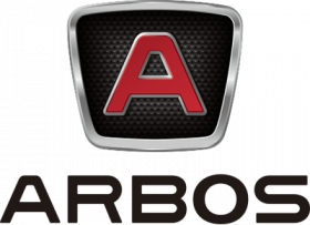 Logo Arbos napisane słownie i ze znakiem graficznym