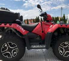 Sportsman XP 1000 STRAŻ Polaris kolor czerwony felgi aluminiowe z bedlock wyciagarka 2500 LB linka stalowa napęd 2x4 4x4 EPS wspomaganie kierownicy osłony rak ADC kontrola zjazdu dodatkowe światło w kierownicy korbanek.pl