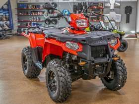 quad Polaris Sportsman 570 EPS atv Red kolor czerwony rurowanie przedniej maski Korbanek