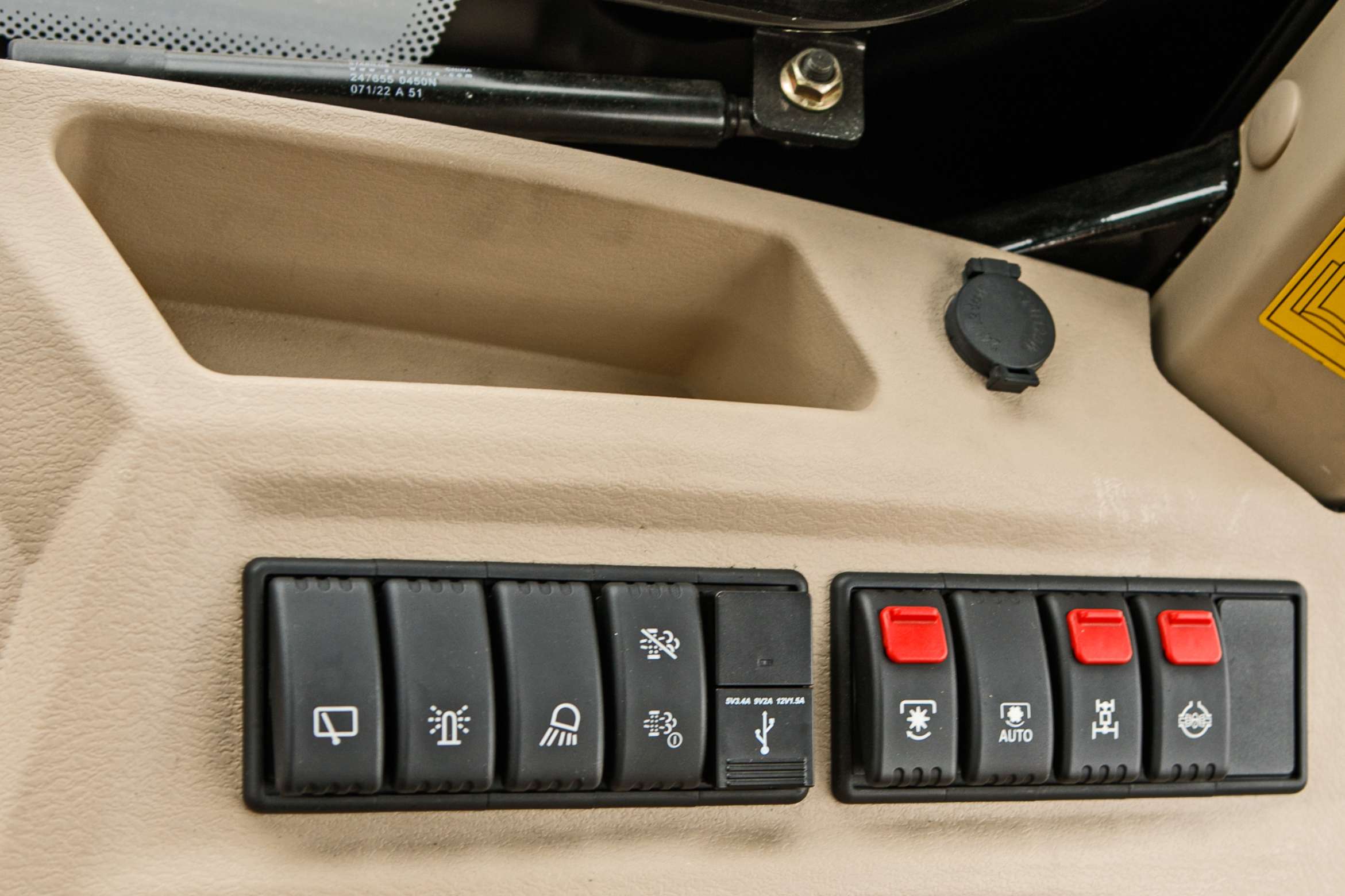 Panel przełączników ciągnika rolniczego Arbos 4110