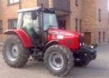 Używany Massey Ferguson 5455 rok produkcji 2005 prawy bok