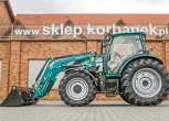Ciągnik rolniczy Arbos 5130 Advanced z ładowaczem Hydramet widok z lewej strony