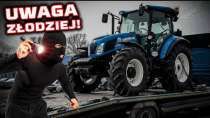 Embedded thumbnail for Złodzieje KRADNĄ drogie ciągniki METODA na KLONA