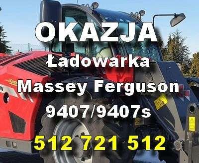 okazja ładowarka teleskopowa Massey Ferguson wyprzedaż