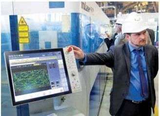 wycinarki laserowe w supernowoczesnej fabryce kombajnów Rostselmash wycinarki laserowe w fabryce kombajnów Rostselmash
