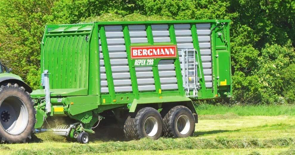Przyczepa samozbierająca Bergmann REPEX 29 S (z walcami dozującymi)