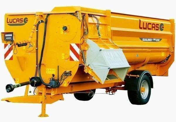 Qualimix wóz paszowy z firmy LUCAS Wóz paszowy firmy LUCAS model Qualimix