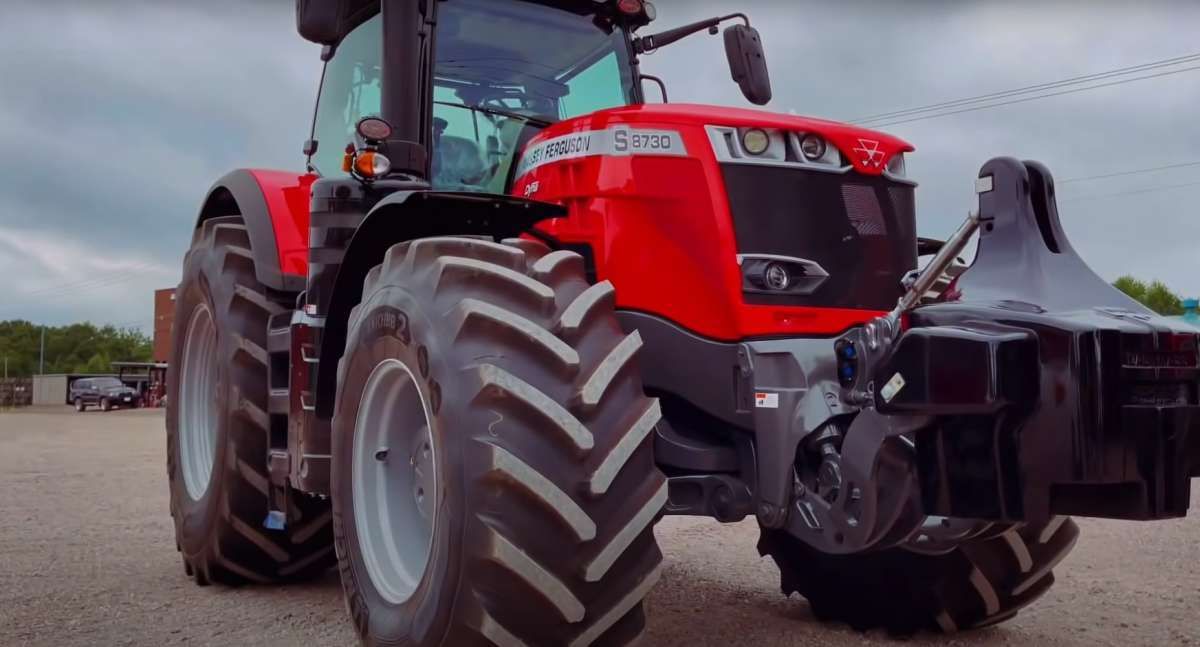 Massey Ferguson 8700 prezentacja ciągnika