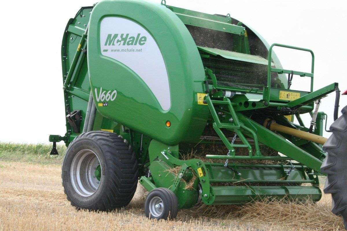 Prasa zmiennokomorowa McHale V660 produkt na korbanek.pl Prasa zmiennokomorowa McHale V660 zbiór słomy