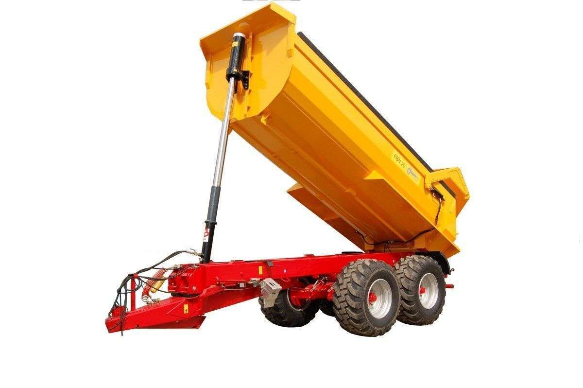 Przyczepa budowlana Metaltech PBN 20 R, 20 ton