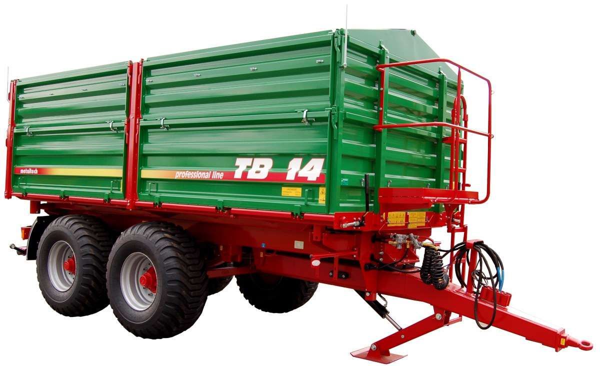 Przyczepa rolnicza Metaltech TB, 14 ton