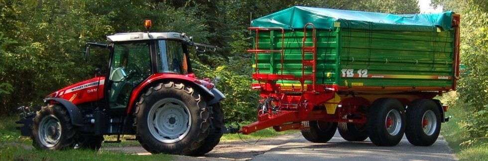 Przyczepa rolnicza Metaltech TB, 12 ton