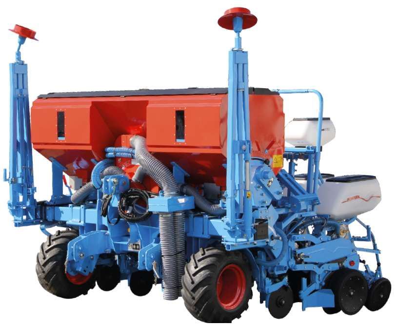 Siewnik z hydraulicznie regulowanym rozstawem między sekcjami Monosem EXTEND Siewnik z hydraulicznie regulowanym rozstawem między sekcjami Monosem EXTEND