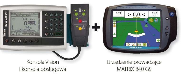 Konsola Vision X oraz nawigacja MATRIX 840 GS