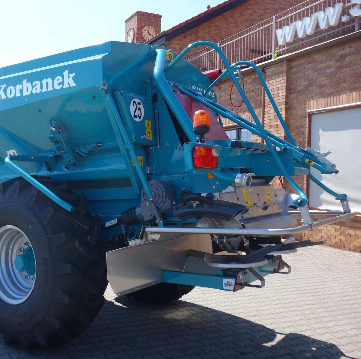 Tarcze rozsiewające do granulatów
