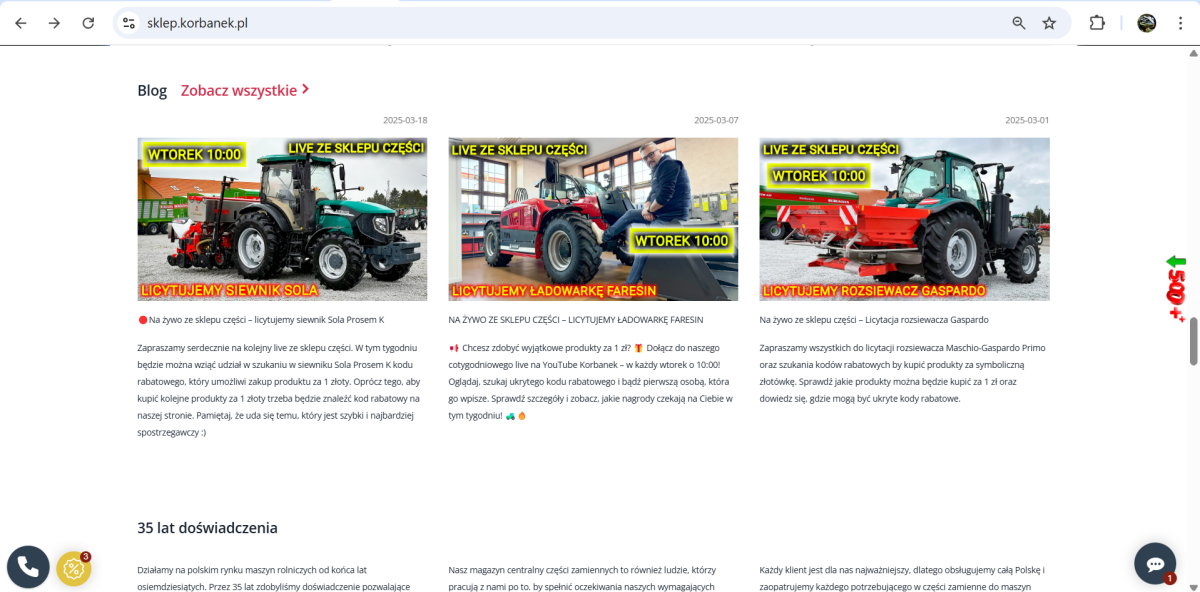 BLOG KORBANEK