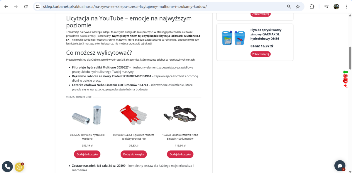 LICYTACJA