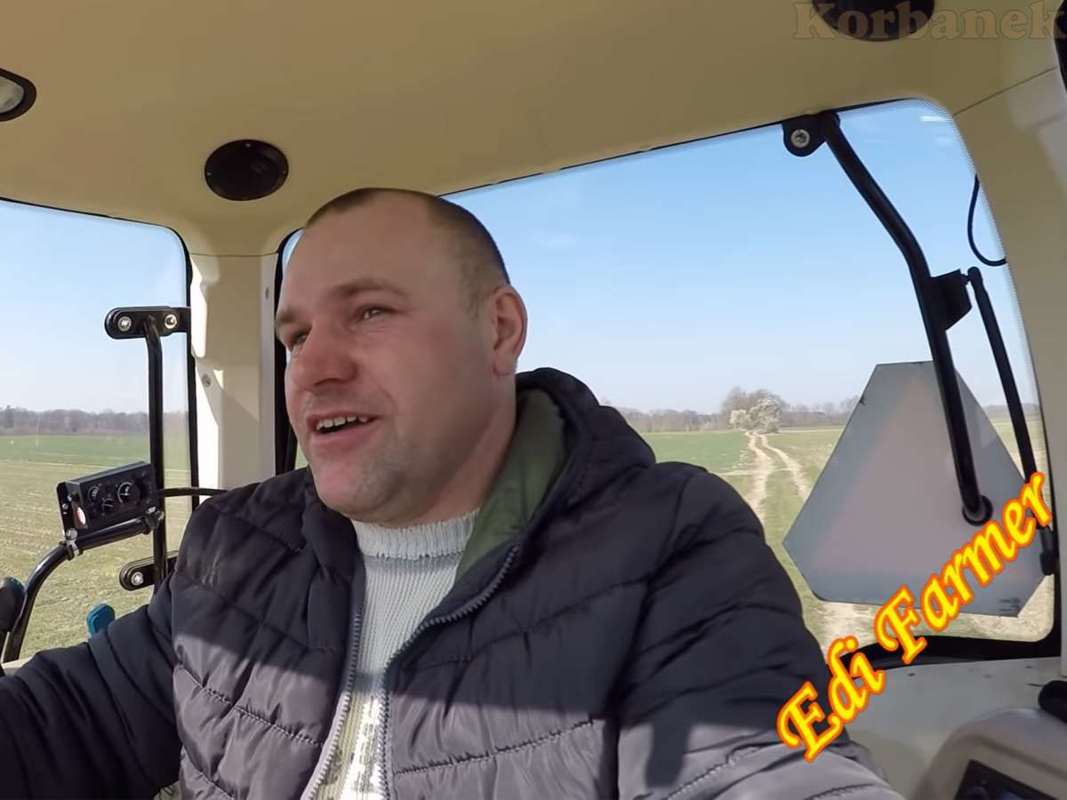 Edi w ciągniku Abros 5115
