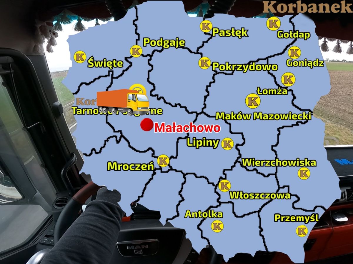 Miejscowość do której trafiła prasa