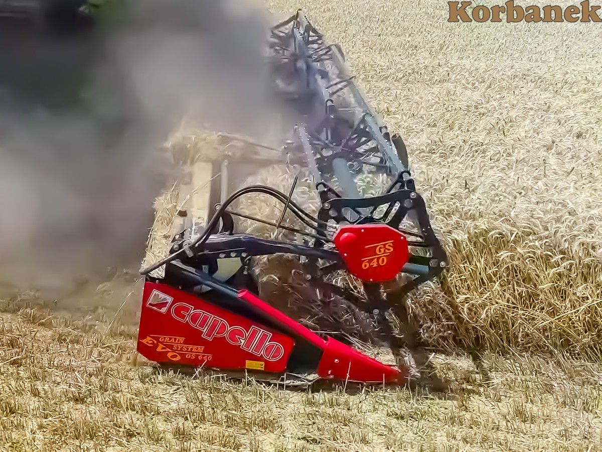 Zdjęcie przystawki grain System podczas pracy