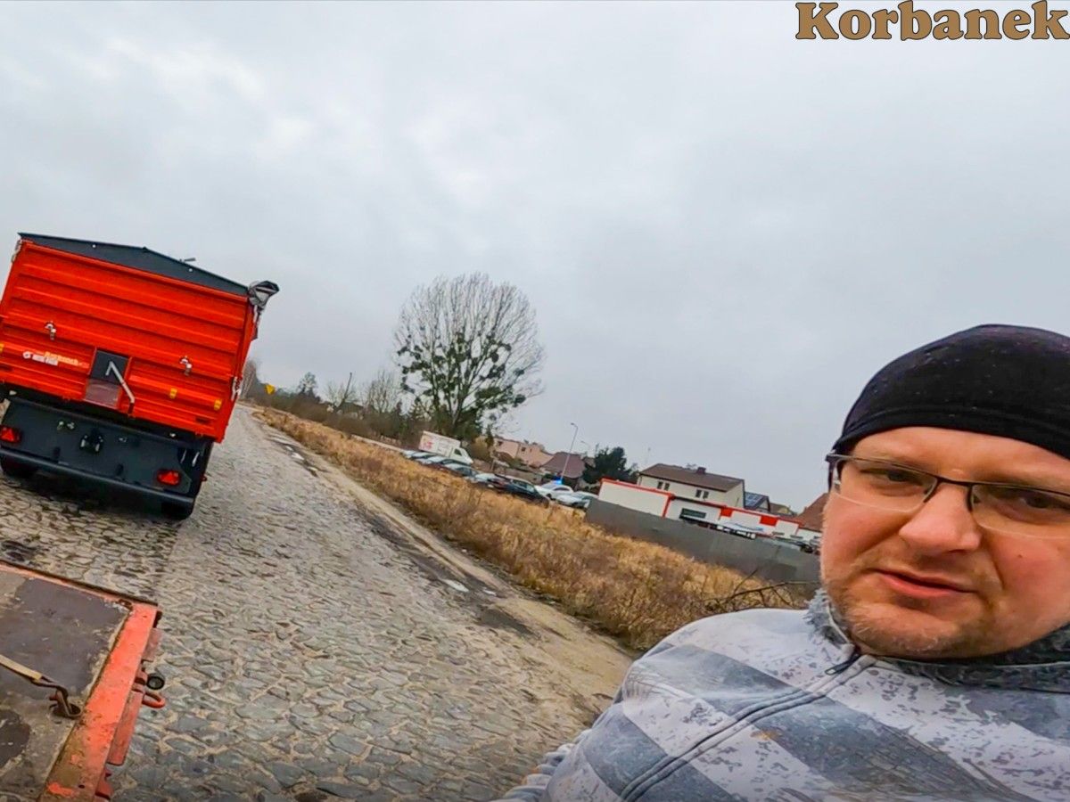 Przyczepa już na dole