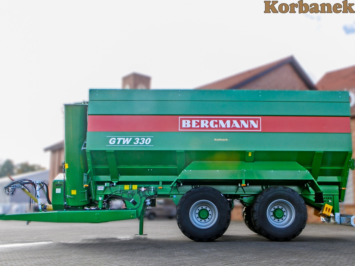 Przyczepa przeładowcza GTW 330 Bergmann 330