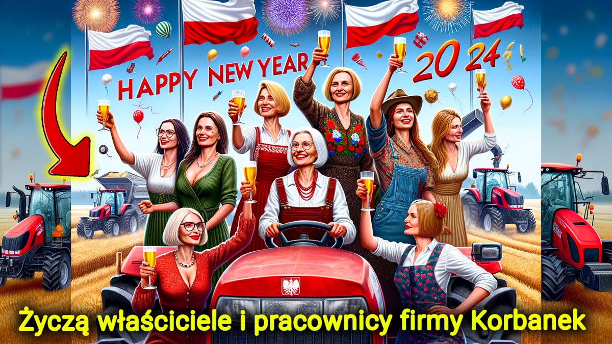 Życzenia na Nowy Rok 2024