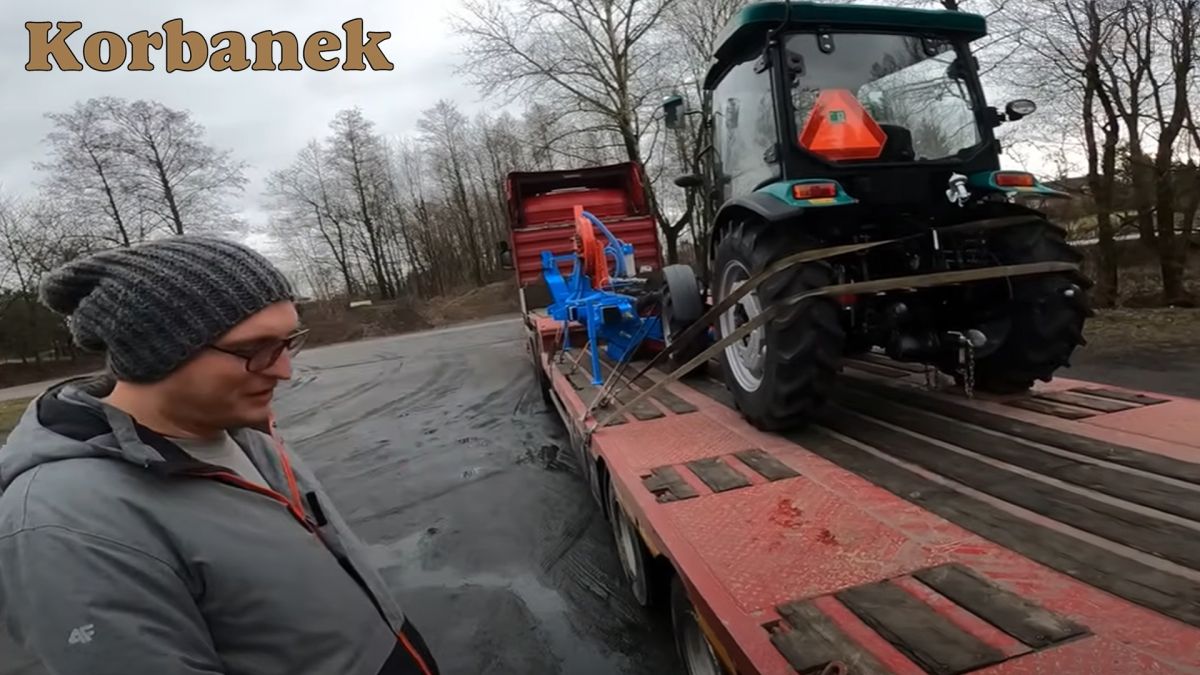 Informatyk Pan Paweł kupił ciągnik hobbystycznie