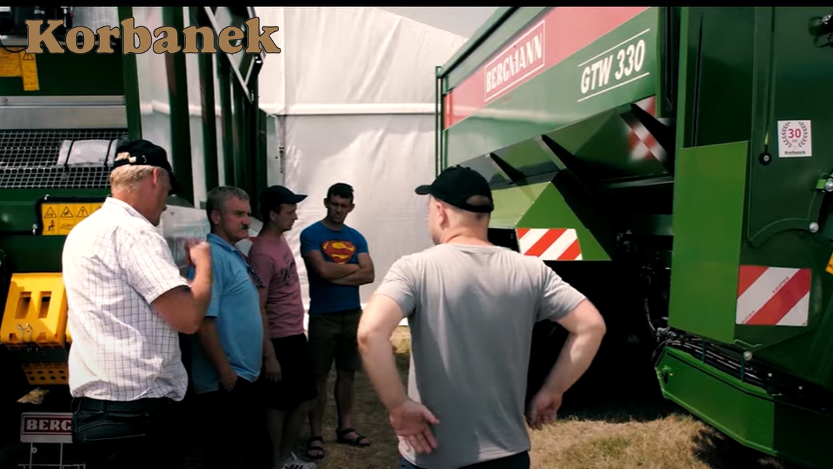 Na stoisku Korbanek znajdziesz też maszyny marki Bergmann