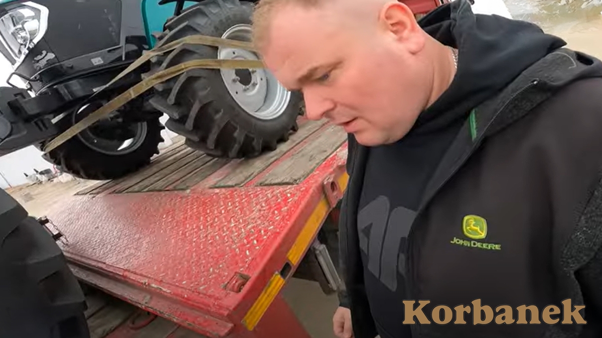 Pan Przemysław jest od 2005 roku Klientem firmy Korbanek - zacząl od kobajnów Claas