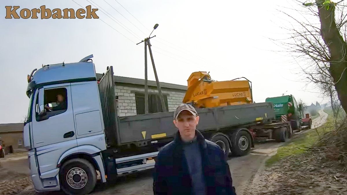Pan Krzysztof zakupił prasę Mchale F5500 od Korbanek