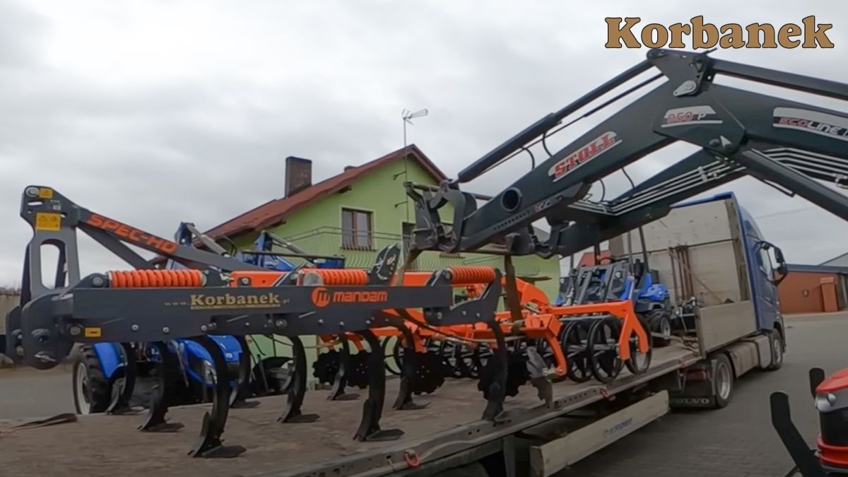 Kultywator dłutowy Mandam SPEC 3.0 od Korbanek dostarczony do klienta